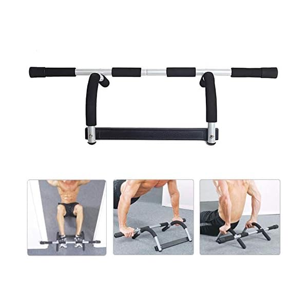 Dporticus Power Tower Workout Dip Station Multi-Function Home Gym Strength Training Fitness Equipment - Image 3