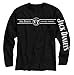 Jack Daniels Men's Daniel's Long Sleeve Tee Black X-Large