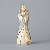 Foundations Bereavement Angel Stone Resin Figurine, 12.2”