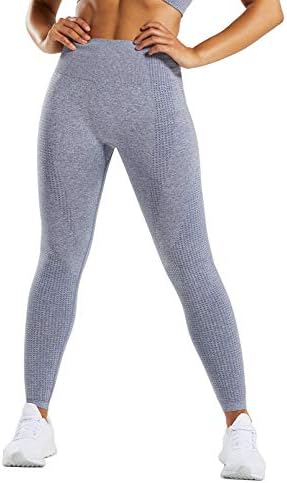 Seamless High Waisted Gym Leggings for Women Stretch Yoga Pants Ombre Workout Running Leggings