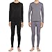 ViCherub Boys Thermal Underwear Set Long Johns for Kids thermals Top & Bottom Knit Base Layer Fleece Lined Winter Warm 2 Sets for Boy