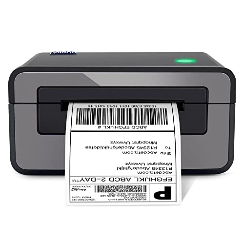 POLONO Thermal Label Printer, 4x6 Shippping Label