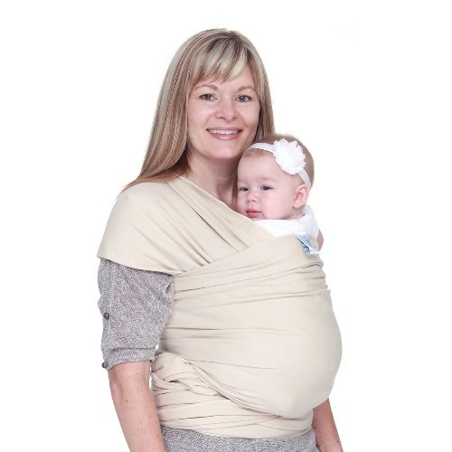 Moby Wrap Baby Carrier, Organic Oatmeal