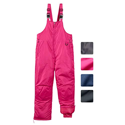 Cherokee Kids’ Snow Bib Boys and Girls Insulated Ski Pants Overalls