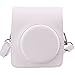 CAIUL Camera Carrying Case Compatible with Fujifilm Instax Mini 70 Camera, White