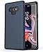 Encased Slimshield Belt Case for Samsung Galaxy Note 9 (2018) Ultra Slim Protective Hard Cover w/Holster Clip (Navy Blue)