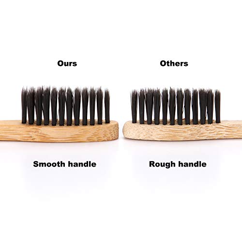2 Biodegradable+Eco+Friendly+Natural+Charcoal+Toothbrush