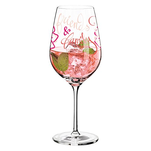 RITZENHOFF Aperitivo Rosato Aperitifglas von Virginia Romo, aus Kristallglas, 600 ml, mit trendigen Dekoren – Bild 3