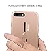 iPhone 7 Case, iPhone 8 Case, Amerzam Soft Rubber Anti-Scratch Shockproof Protective Case Protection Cover with Finger Silicone Strap and Metal Stand for iPhone 7 & iPhone 8