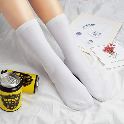Tuopuda-Bier-Socken-Lustige-Socken-Damen-Herren-Socken-WENN-DU-DAS-LESEN-KANNST-BRING-MIR-BEER-Wintersocken-Weihnachtsgeschenk-Socken-Baumwollsocken-Knoechel-Socken