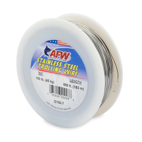 American Fishing Wire Stainless Steel Trolling Wire (Single Strand)