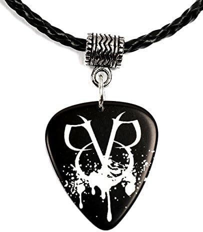Black Veil Brides BVB Logo Guitar Pick Necklace