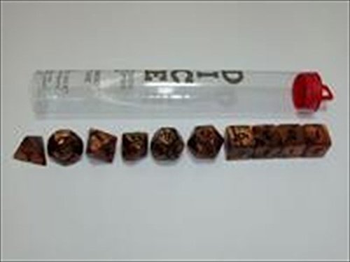 Koplow Games Polyhedral Dice Set (10-Piece), Olympic Bronze