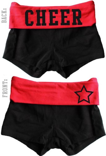 Cheer Spandex Shorts Pink or Turquoise 