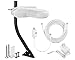 ViewTV VT-166 100 Miles Range Digital Amplified Outdoor/Indoor Attic HDTV Antenna with Mounting Pole - White