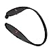 Bluetooth Headphones, Wireless Headset with Mic Stereo Neckband Headset Hand-free Sport Earphone In-ear Noise Cancelling Earbud for IOS, Android LG Samsung iphone phone Bluetooth (black 1)