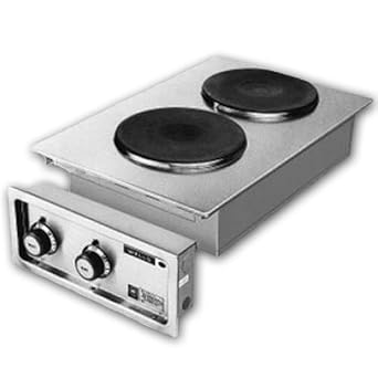 Amazon Com Wells H 706 Built In Electric Hotplate With Two Solid