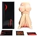 Realistic Mini Male Sex Doll Masturbator with Vagina Anal Sexy and Super Big Breast with Charming Carved Rose Louviva 3D Lifelike Sex Toy for Men Soft Squeezable Silicone