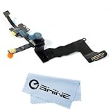 EShine® Iphone 5S Proximity Sensor Light Motion Flex Cable with Front Face Camera for iPhone 5S+EShine Cloth