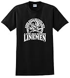 Created Equal, Some Boys Become Men Linemen T-Shirt