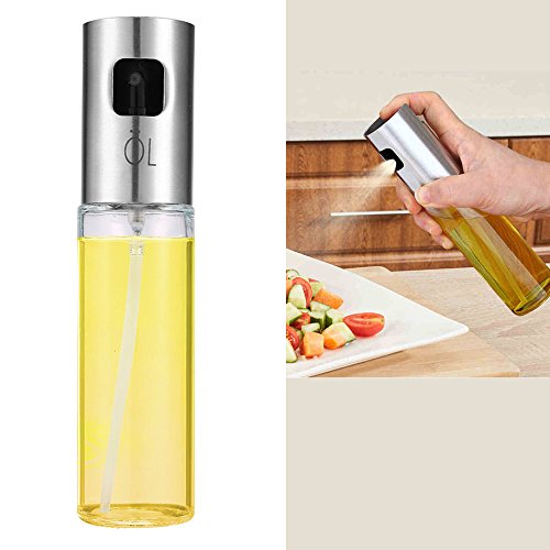 SYSAMA Spray Pump Fine Mist Olive Pump Spray Bottle Oil Sprayer For roasting, sauteing, baking or Grilling, Frying, BBQ .Pot Cooking Oil Dispenser Kitchen Tools Accessories