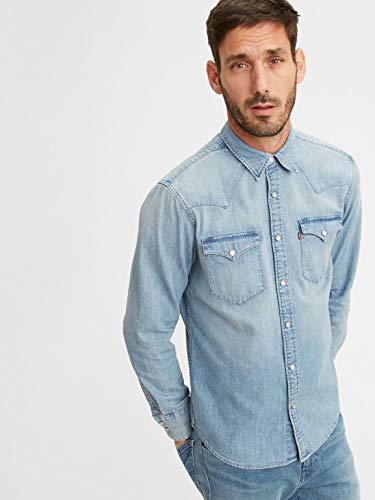 Levi's Men's Barstow Denim Western Shirt - Image 6