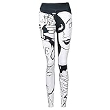 2019 New Women's I Love Squats Print Leggings High Waist Yoga Pants Tummy Control Workout Pants by E-Scenery