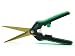 LDK Straight Tip Garden Trimming Scissors, Great Pruning Snips for Flowers, Titanium Stainless Blades, Fine for Trimming Bud and Harvesting of Fruit, 7.5-Inch