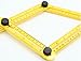 Angle Ruler & Multi Angle Measuring Ruler (including Pouch, Gloves & Carpenter Pencil) Template Tool Great for Your Tool Box, All Angles and Forms| Best for Laying Floor, Easy Right Maxform