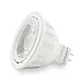 LEDIARY MR16 5W LED Light Bulbs, GU5.3 LED Spotlight bulbs, Daylight White 6000K 100-240V(6-Pack), 470lm,40 Degree Beam Angle, Tracking Light Bulbs