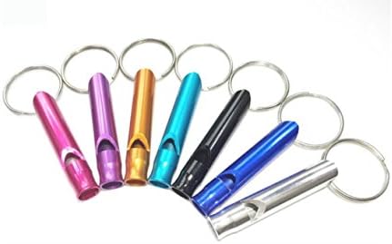 5pcs CHHR Aluminum Whistle Outdoor Camping Survival Hiking Lifesaving EDC Tool