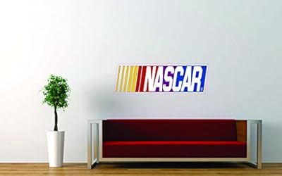 Large Nascar Logo Car Wall Sticker 25"x 8"
