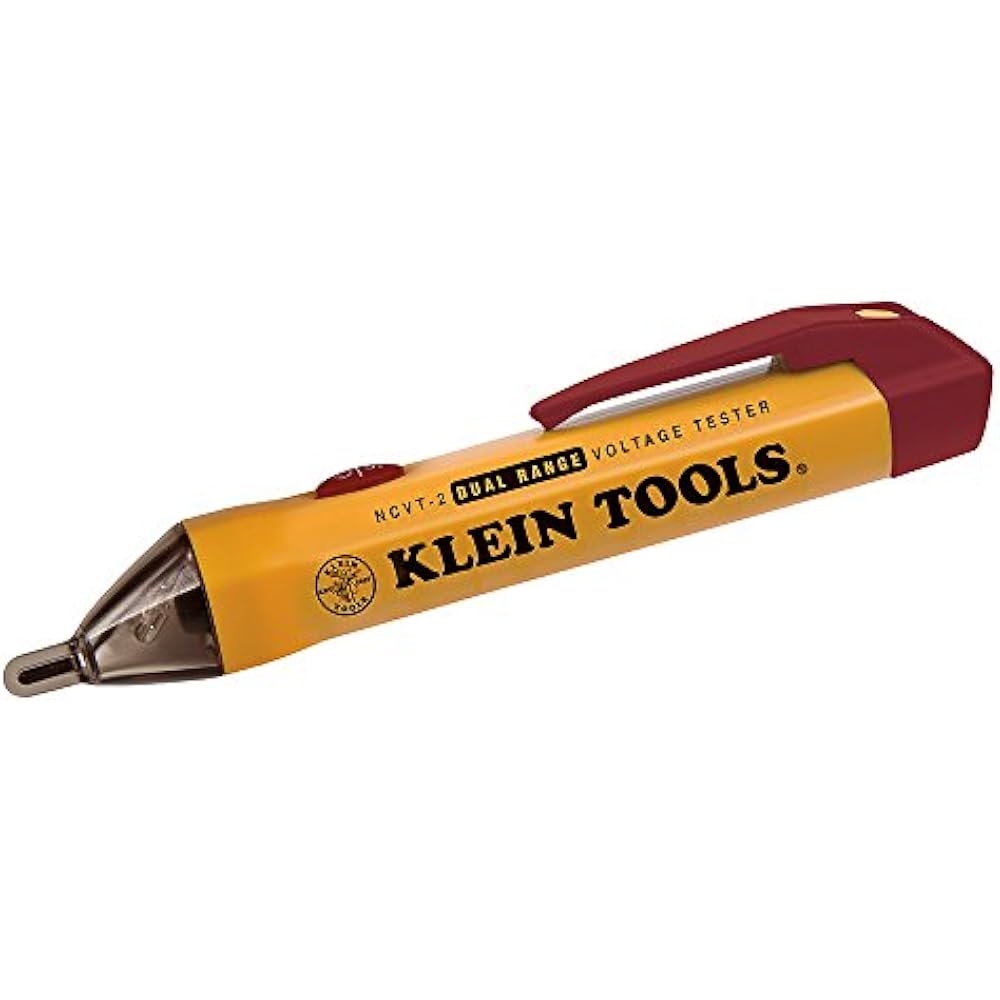 Klein Tools NCVT2 Non Contact Voltage Tester, Dual Range Pen Detector