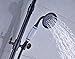 Rozin ORB Finish Bath Tub Shower Faucet Set 8 Inch Shower Head + Hand Spray Porcelain Deco