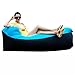 Hake Inflatable Lounger with Portable Carry Bag for Outdoor and Indoor use (Big Blue Sofa)