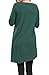 iGENJUN Womens Fall Fashion 2022 Long Sleeve Green Dress for Women Button Side Pullover Sweater Maternity Dress Midi Dress Winter Clothes Fall Outfits Dresses,L,Green
