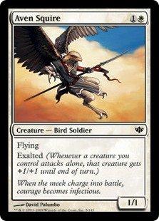 Magic: the Gathering - Aven Squire - Conflux