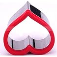 Stainless Steel Heart Sandwich Cookie Cutter Baking Mold