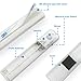 WILLED AAA Batteries Operated 3.3ft LED Stirp Light, with Motion Sensor and Manual Switch, Stick on Anywhere for Closet, Cabinet, Stair, Bathroom, Bedroom