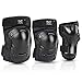 TXJ Sports Kids Knee Pads Elbow Pads Wrist Guards Protective Gear Set for Skateboarding Skating Bike Rollerblade Bicycle Inline Scooter Riding