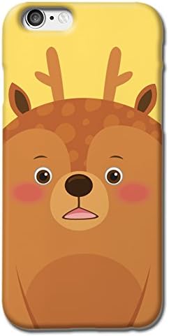 TBL Deer Animal Character Design Matte Hard Case Cover For Iphone6 6S [Scratch Resistant]