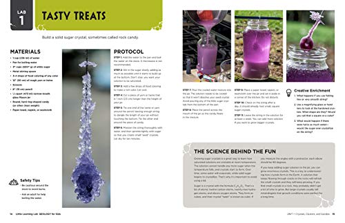 Little Learning Labs: Geology for Kids, abridged paperback edition: 26 Projects to Explore Rocks, Gems, Geodes, Crystals, Fossils, and Other Wonders ... Activities for STEAM Learners (Volume 7)
