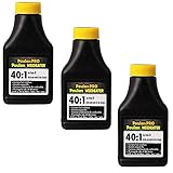 Poulan Pro 952030133 Pack of (3) 2-Stroke Engine Oil