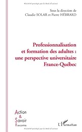 Professionnalisation et formation des adultes
