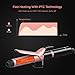 Curling Iron 1.25 Inch, SUNLUNA Hair Curling Wand with Tourmaline Ceramic Coating, LCD Display with Heat Resistant Glove, Dial Heat Control Curling Wand (230°F to 430°F for All Types of Hair)