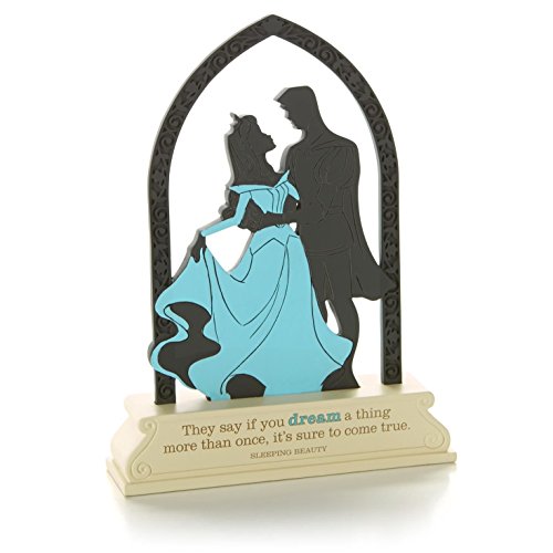Hallmark Sleeping Beauty Dreaming Silhouette Cutout Figurine