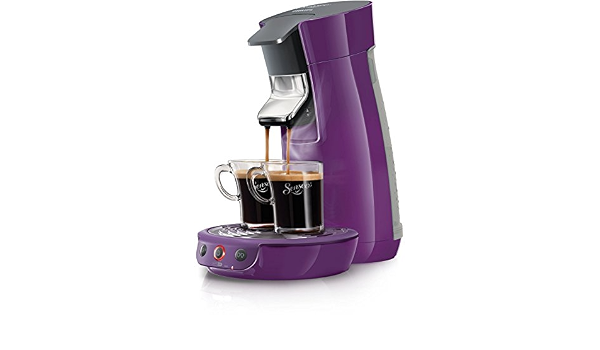 Philips Senseo HD7825/48 - Cafetera (Independiente, Máquina de café en  cápsulas, 1,2 L, Dosis de café, 1450 W, Violeta) : Amazon.es: Hogar y cocina