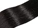RUIMEISI Brazilian Straight Hair With Closure 3 Bundles Unprocessed Virgin Human Hair Bundles With Lace Closure Inch Part Hair Extensions Natural Color (22/24/26+20 Inch, Three part)
