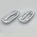 EAG 02-06 Avalanche / 99-06 Silverado 1500/99-06 Sierra 1500/01-06 Silverado 2500/3500 / 01-06 Sierra 2500/3500 Triple Chrome Plated ABS 2 Door Handle Cover with Passenger Key Hole