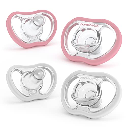 Nanobebe Active Baby Pacifiers 4-36 Months Orthodontic